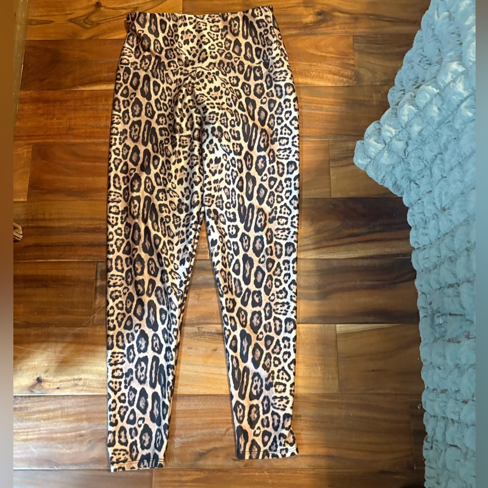 Onezie Leopard Print High Rise Leggings M/L (0488)